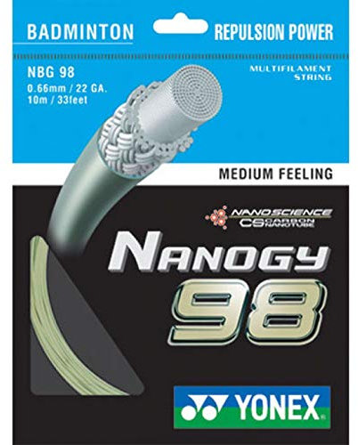 Yonex BG-98 Badminton Saite, Rollenlange 10 m Set