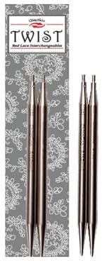 ChiaoGoo TWIST Lace interch. needle tips 13cm 6.00mm - 1pc