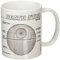 Lasgo Wars Tazza Death Star Sketch, Ceramica, Multicolore