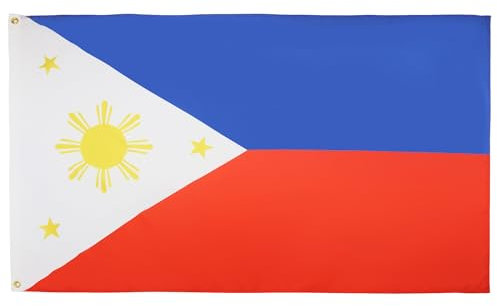 AZ FLAG - Flagge Philippinen - 150x90 cm - Philippinische Fahne 90 x 150 Cm Feiner Polyester - Flaggen