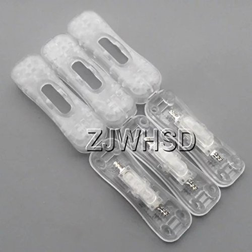 3 piezas Inline iluminación de control de interruptor de encendido/apagado Rocker lámpara en línea transparente/Transparente [hrus]