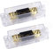 KOLACEN ANL Gold Plated Fuse 250 Amp + ANL Fuse Holder 2 Pack