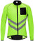 WOSAWE Hommes Vestes de Cyclisme Coupe-Vent Imperméable Vélo Vêtements Manches Longues VTT Manteau (BL218 Vert L)