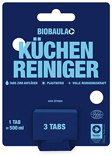 BIOBAULA Küchen-Reiniger Tabs (3XTabs)