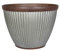 Plant Avenue Plastic Plant Pot, Silver, 38cm