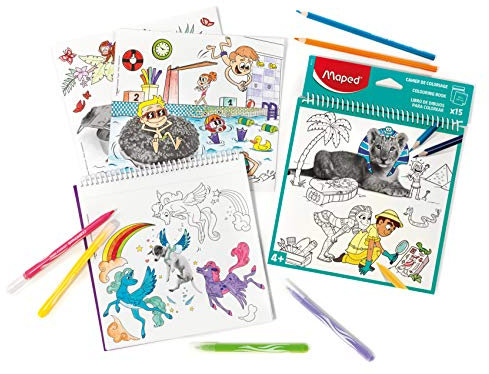 Maped 831212 malbuch, Papier, Zufällig