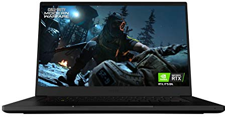Razer Blade 15 Advanced Model, Gaming Laptop mit 15.6 Zoll 300Hz Full HD Display, Intel Code i7-10875H, 512 GB SSD, 16 GB RAM, NVIDIA GeForce RTX 2070 Super, Windows 10, Chroma RGB, DE-Layout, Schwarz