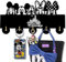 KingLive Mickey Disney Thème Décoration Murale Crochets Ménage Porte Décor Mur Manteau Sacs Vêtements Clés Titulaire (Mickey 3)