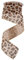 9.1 mx6.3 cm Leoparden-Juteband, mit Drahtrand, natürlicher Jute-Stoff, Bastelband, Geparden, bedrucktes Juteband, dekoratives Geschenkband für Weihnachten, Weihnachten, Basteln, Dekorationszubehör