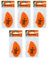 Cléopâtre Rolls & Kleber, permanent, 8 mm x 8 m, 5 Stück