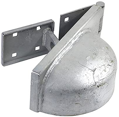 TIMCO Heavy Duty Padlock Protection Bar Left Hot Dipped Galvanised - 7.5
