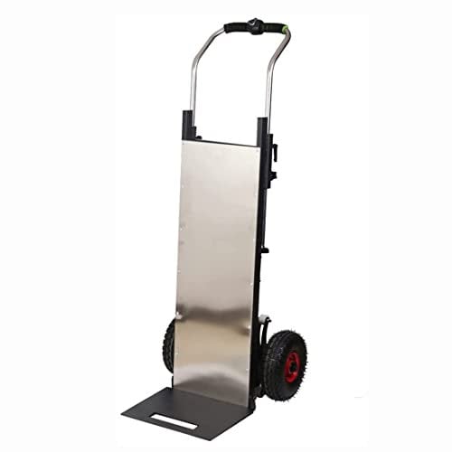 Elektrischer Handwagen 200 Kg Kapazitätstreppen Kletterer Handwagen, 17ah Lithium Batterie Elektrische Treppe Bergsteiger Handwagen, 650w Motor Hochleistungs-flachbett-Transport