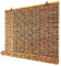 LIJINBO Natur Bambus Rolle Rollo,Natürlicher Schilfvorhang, Bambusblind For Außen- Und Innenbereich, 60cm / 70 Cm / 80cm / 90 Cm / 100 Cm / 110cm / 120cm / 130cm / 140cm Breit, Bambus-Rollo Jalousien