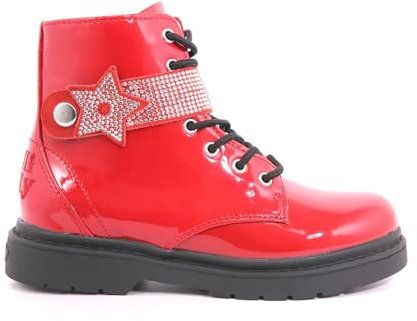 Lelli Kelly LKHG2330-FB01 Stivale Stella Stellina Vernice Rossa (numeric_35)