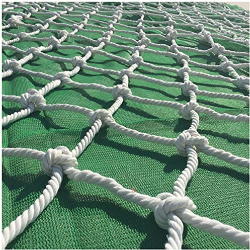 PHONME Sicherheits Netz Isolation Netz Sicherheitsnetz Kinder Katzen Netz Zaun Kindergarten Geländer Truck Cargo Trailer Netting 1m 2m 3m 4m 5m 6m(Size:4 * 4m （13 * 13ft）)