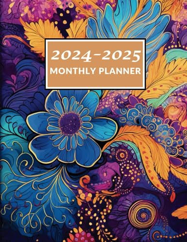 2024-2025 Monthly Planner: 2 Year from January 2024 to December 2025