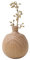 INIFLM Kleine Holzstraußvase, Getrocknete Blumen-Holzvase, Tisch-Blumenständer-Vasen-Ornament, Holz-Blumenvase, Vasen für Dekoration, Dekoration für Zuhause(B)