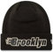 New Era NBA Metallic Brooklyn Nets Mütze Beanie Strickmütze schwarz