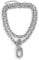 CYWQ Chunky Choker Necklaces Layered Necklace Chain Punk Thick Necklace Accessories for Women (Silver A)
