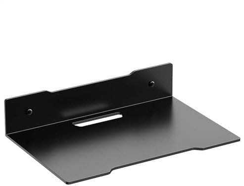 Kamera-Wandhalterung - Metall-Wandregal für Kamera, Lautsprecher-Halterung für schwimmende Wandregal | kleines Wandregal für Kamera, Router, Uhr, r