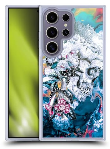 Head Case Designs Offizielle Riza Peker Memento Mori Kamm 9 Gelhülle [Militärischer Schutzgrad] Kompatibel Mit Samsung Galaxy S25 Ultra Und Kompatibel Mit MagSafe