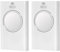 Émetteur manuel pour ouvre-porte de garage 868 MHz compatible avec télécommande de garage FAAC 2 canaux FAAC XT4 868 SLH LR, XT4 868 SLH, XT2 868 SLH, XT2 868 SLH LR, blanc (2)