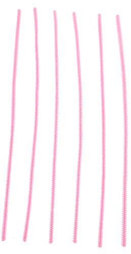 Angoily 100 Stück Bastelsticks Chenille für Weiche und Flexible DIY Bunten Farben für Projekte und Aktivitäten im Kindergarten