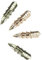 VALICLUD 4pcs Chic Alloy Finger Rings Stylish Bendable Knuckle Decor for Halloween Costumes Unique Festival for Durable Design Gold and Bronze