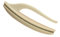 Hive - Chamois d'amortisseur d'ongle 12cm - corps concave avec la poignée en plastique - HBA1320