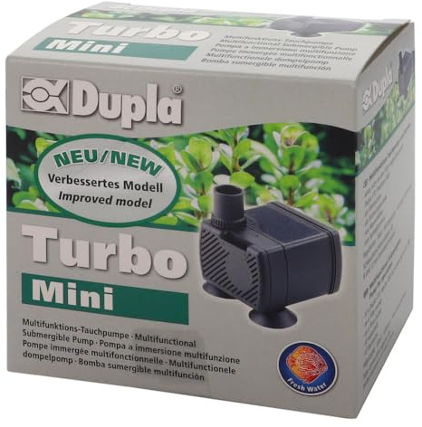 DUPLA Turbo Mini I Multifunktions-Tauchpumpe I Max: 300 Liter die Stunde