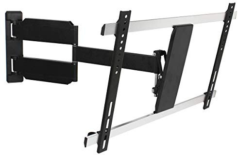 Monoprice Full-Motion Articulating TV Wall Mount Bracket - For TVs 32in to 70in Max Weight 55lbs VESA Patterns Up to 600x400 Works with Concrete & Brick UL Certified