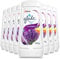 Glade Solid Gel Air Freshener, Odour Eliminator for Home & Bathroom, Lavender, Pack of 8 (8 x 150g)