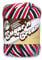 Lily Original Ombré Garn, Baumwolle, Rot/Weiß/Blau, 2 oz, 86