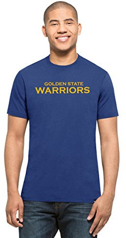 '47 NBA T-Shirt GOLDEN State Warriors Splitter Brand Basketball (L) (M)