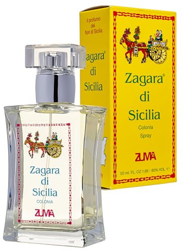 Profumi Zuma - Profumo Zagara di Sicilia Colonia Unisex Fragranza Floreale Spray - L'Emozione Unica del Neroli e delle Note Floreali Made in Italy (Zagara di Sicilia 50 ml)