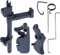 Grilletto Acceleratore Kit Ricambi per STIHL MS170 MS180 017 018 Motosega, ADEFOL Asta di Strozzatura + Interruttore Albero + Stick del Gas + Blocco del Grilletto Accessori 6 in 1