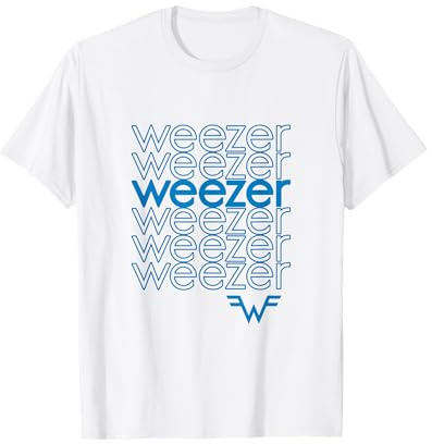 Weezer - Thank You Blue T-Shirt