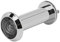 Fdit Viewer antifurto per Porte di Sicurezza con Angolo di Visione di 220 Gradi con Coperchio Posteriore per Porte con Diametro del Foro di 0,6-0,9 Pollici per l'hotel Domestico(Luminoso)