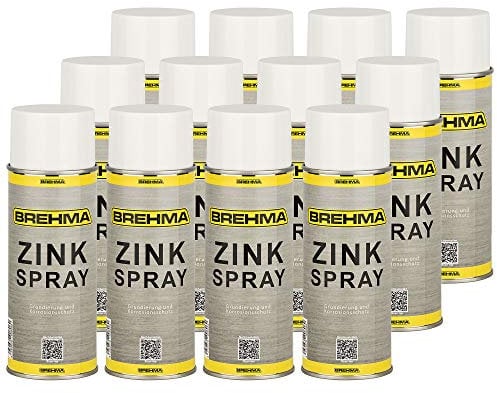 BREHMA 12x Zinkspray 400ml
