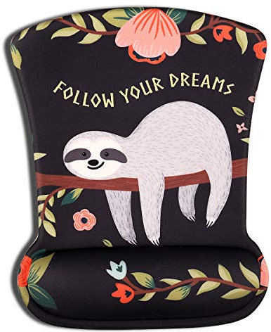 AOKSUNOVA Tapis de Souris Ergonomique avec Repose-Poignet en Gel