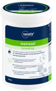 navalis metrasal Breeding Pellets | 1 kg | Diät-Ergänzungsfuttermittel für Pferde | Für Zuchtstuten