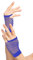 Rockige Netzhandschuhe 80er / 90er Jahre für Damen & Mädchen (Blau)
