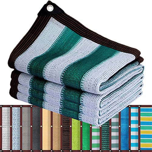 SDLLG Red de Sombra para toldo con 90% de Efecto de sombreado Red de protección UV 3x6M Red de jardín 8 Colores Combinan con su jardín Tela de protección Solar Resistente a la Temperatura