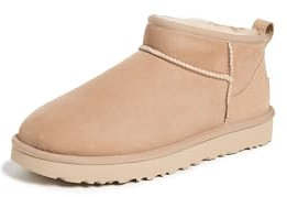 UGG W Classic Ultra Mini, Stivali Donna, Beige, 41 EU