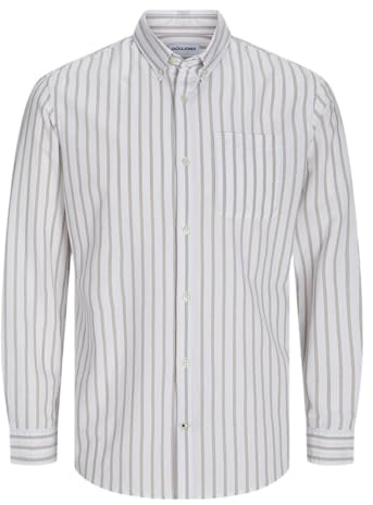 Jack & Jones Herren Jjeoxford Shirt Ls Noos Langarmhemd (1er Pack)