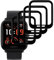 KELOLIN [4 Piezas] Protector Pantalla para Amazfit Bip U/Bip U Pro, 3D Curved, Cobertura total, Antiarañazos (Negro) Protector de pantalla suave HD compatible con Amazfit Bip U/Bip U Pro