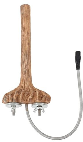 Tonysa Perchoirs Chauffants Cage à Oiseaux, Chauffage Rapide, Contrôle Intelligent de la Température, Support Thermique en Résine pour Perroquets pour l'hiver pour Perroquets