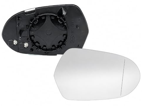 HZ-DESIGN Spiegelglas Außenspiegel Glas Rechts Asphärisch kompatibel mit A6 4G 2011-2018