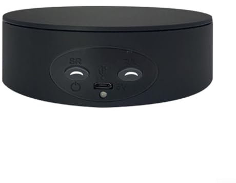 360Degree Rotating Display Stand, for Photography 5KG Load Electric Rotating Turntable Motorized Rotating Stand Display(black)