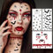 Halloween Aufkleber Gesicht,Halloween Gesichtstattoo mit Glitzersteine Strasssteine Fledermäuse Spinnen und Spinnennetz Motive Temporäre Tattoos,Vampir Tattoo für Karneval,Tag der Toten,Kostüm Damen